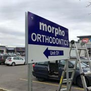 outdoor directory signage